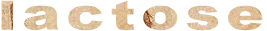lactose